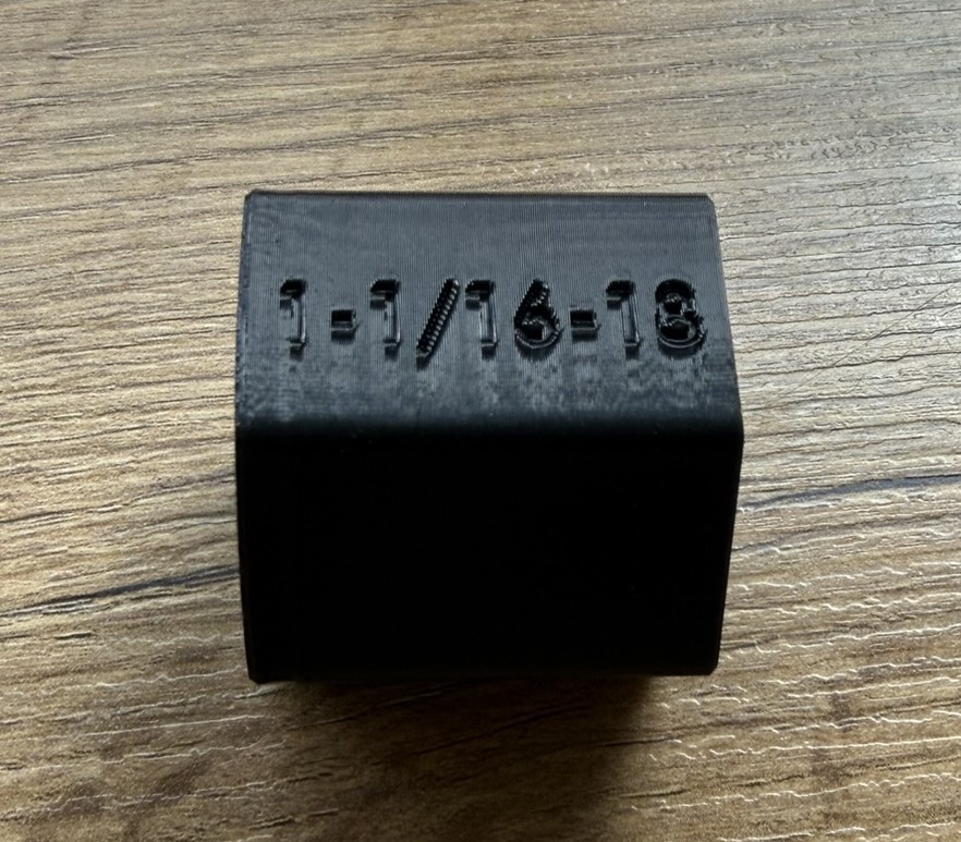 Loop draadbeschermer - 1 1/16-18" - Afbeelding 2